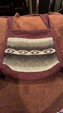 Woven Fabric Tote Bag Southwestern Pattern