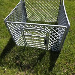 3x3 Plastic Small Dog Play Pen With Door