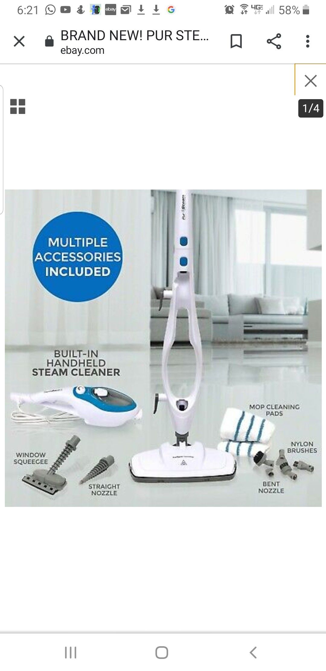 Pur steam therma pro 211 for Sale in Phoenix, AZ OfferUp