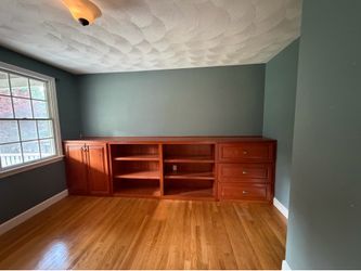 Mahogany wood office desk