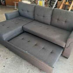 New Sleeper Sectional Sofa In Box 