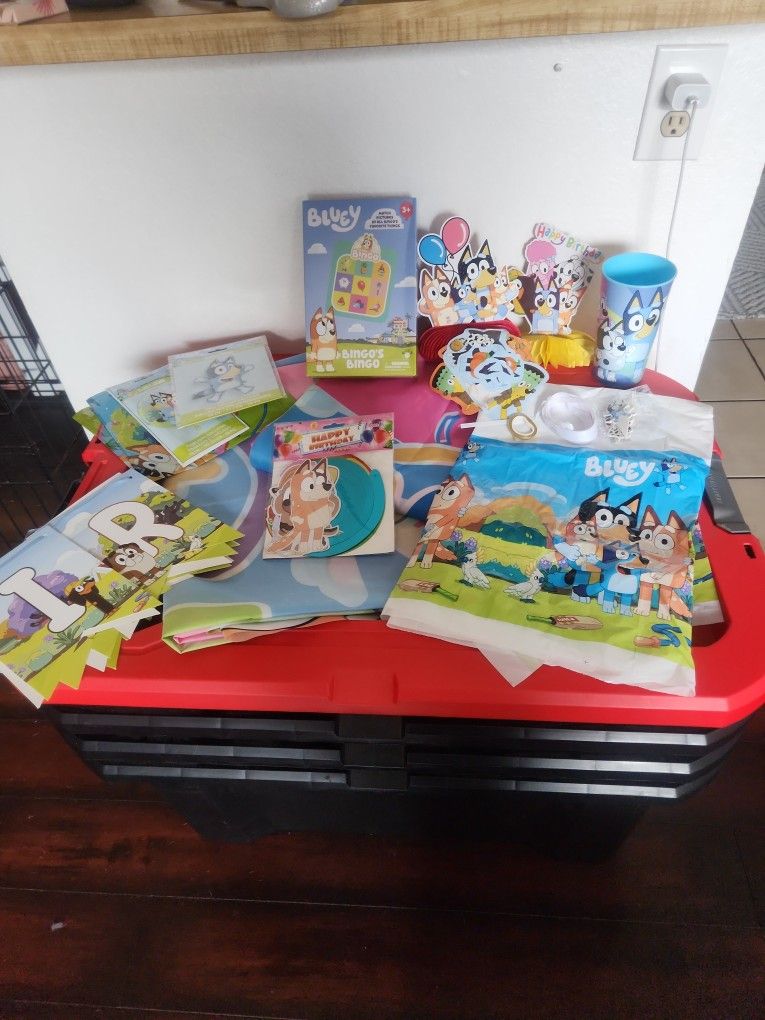 Bluey Birthday Decor