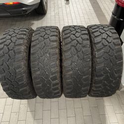 LT275/70R18 - Cooper Evo. M/T Tires - Set Of 5