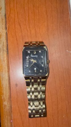 Men’s Bulova Watch with Diamond Accents
