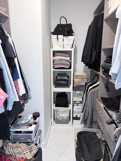 White Cube Storage Shelves (Set of 2) – $30