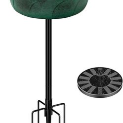 Polyresin Bird Bath Bowl with Solar Fountain