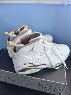Air Jordan MVP White Metallic Gold Sz10