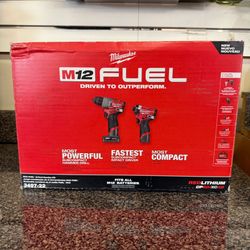 Milwaukee M12 2-Tool Combo Kit, model: 3497-22