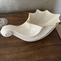 Vintage Lenox Cornucopia Vase