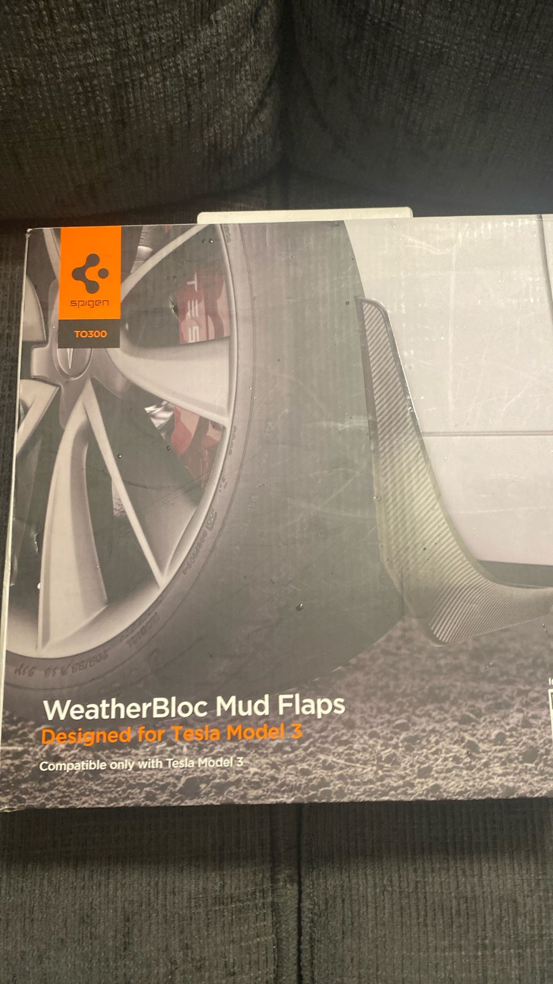 Weather Block  Mud Flaps Tesla Model 3