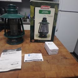 Coleman Portable Bug Zapper W/ Remote.