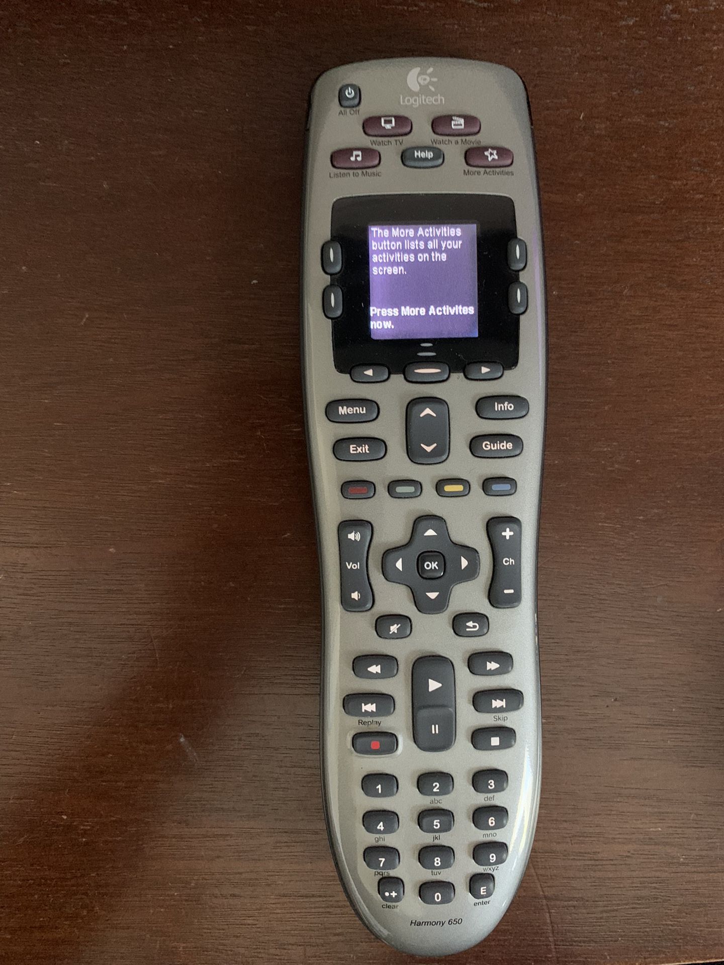 Harmony 650 Universal Remote Smart