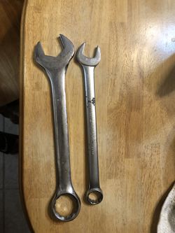 Oversize wrenches Or best offer