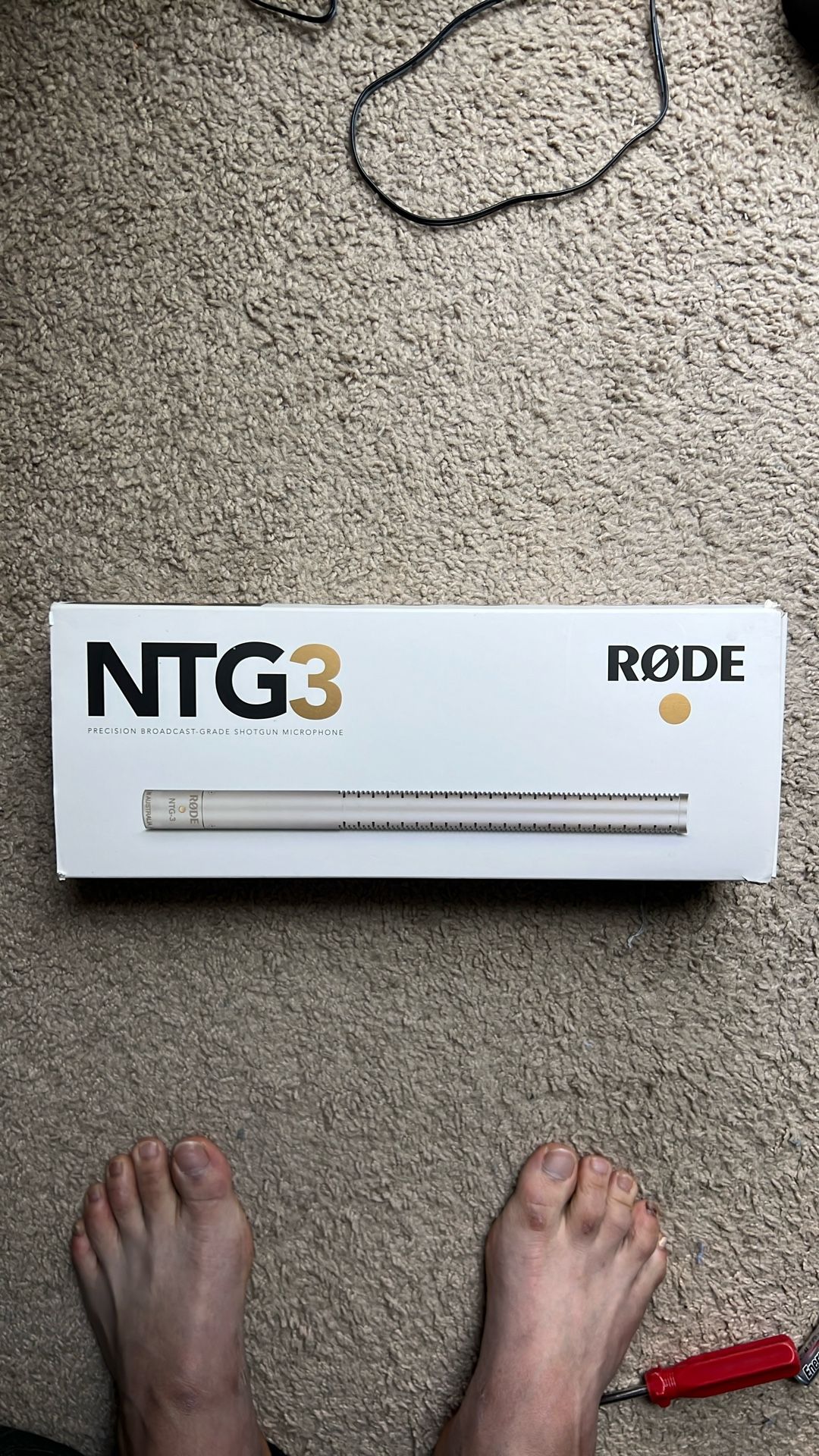 NTG3 Rode Shotgun mic