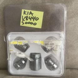 KIA OEM Wheel Lock Set Lug Nuts U8(contact info removed)0