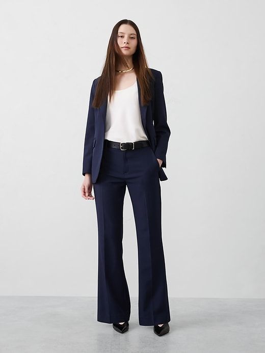 BANANA REPUBLIC WOMEN'S SCULPTED STRETCH BOOTCUT HIGH RISE PANT SZ 8