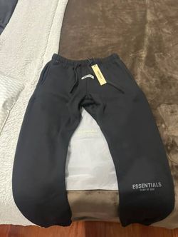 XL Essential Black Sweats