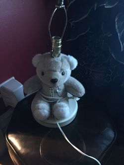 Lamp teddy bear