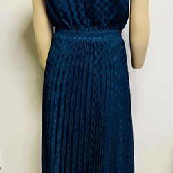 Vintage Dress For Women, Dark Blue Small