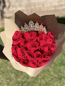 Graduation-Red Rose Bouquet 🌹