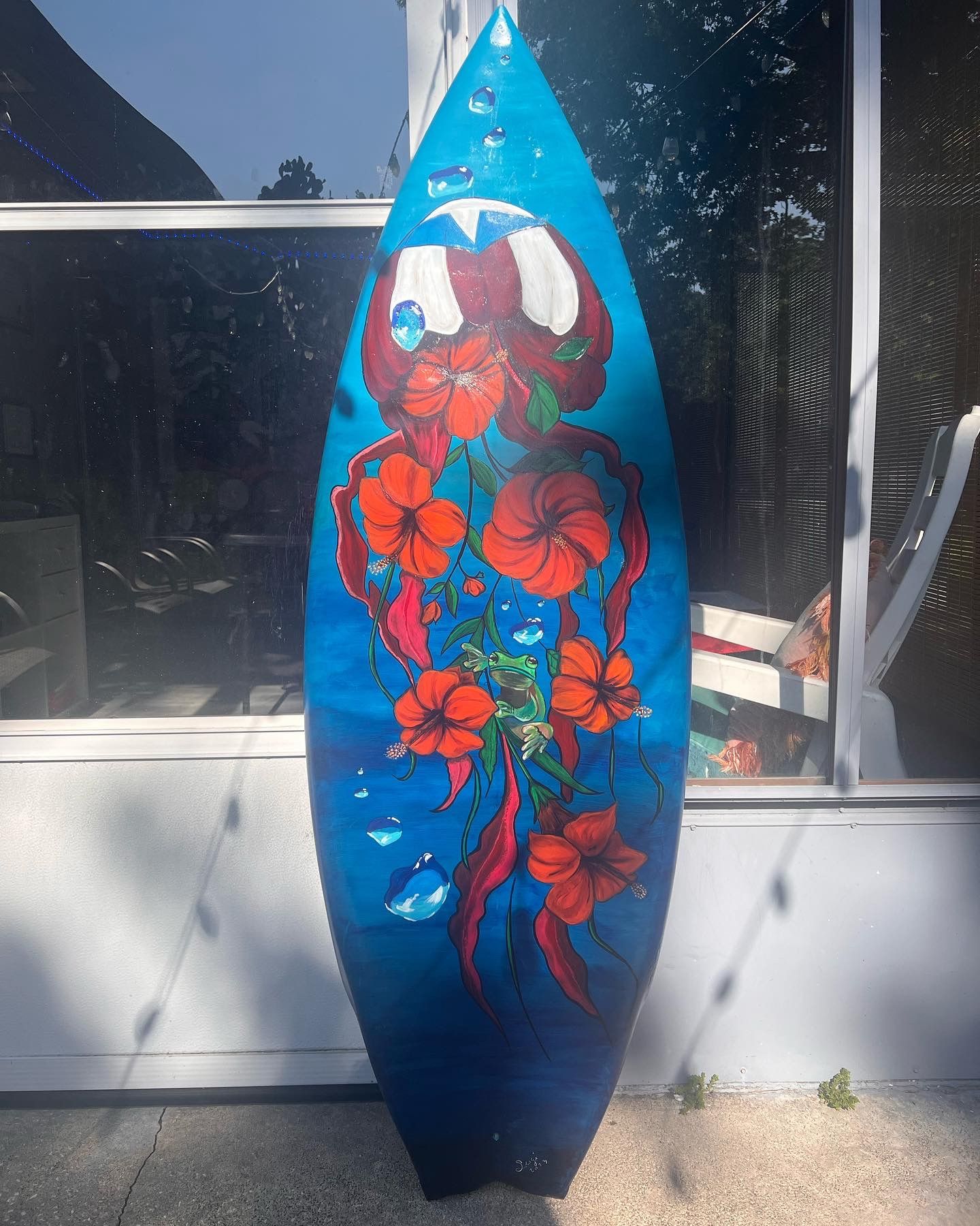 Hand-Painted Surfboard ππββοΈ