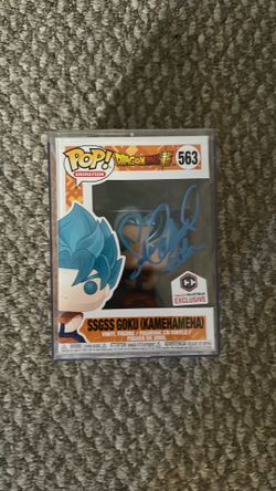 Signed Goku Funko Pop
