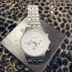 Michael Kors Chronograph Stainless Steel Watch 