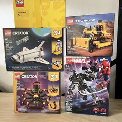 Lego Marvel Creator Technic GWP Lot