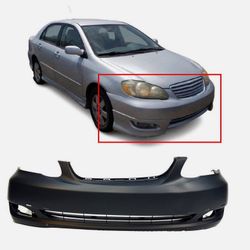 Bumper Cover for 2005-2008 Toyota Corolla Sedan S XRS