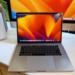 15" A1707 MacBook Pro w/ Touchbar 2.9Ghz i7 16Gb Ram 512Gb SSD