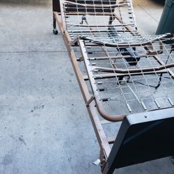 Hospital bed good condition Frame only
