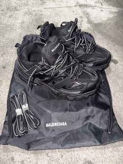 Black Balenciaga Tracks size 43 (10)