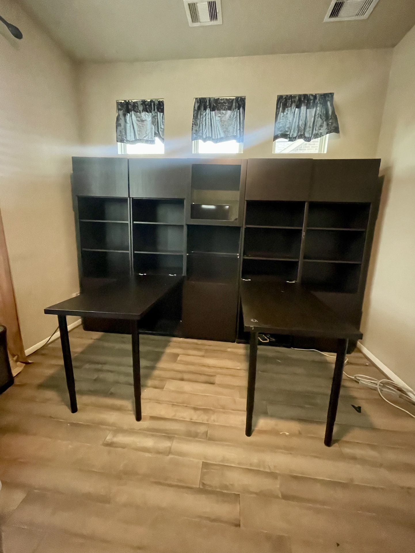 IKEA Desk & Cabinet System