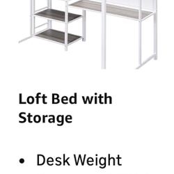 Loft Bed With Desk 