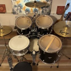 Upgraded Excel Percussion Drum Set, Cymbals