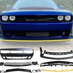 15-23 Dodge Challenger Front Bumper w/ Grille Unpainted PP