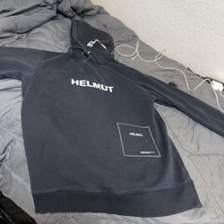 Helmut Lang Black Hoodie 