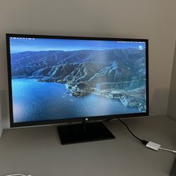 HP - Pavilion 32" LED QHD Monitor (DisplayPort, HDMI) - Black for Sale in Arlington, - OfferUp