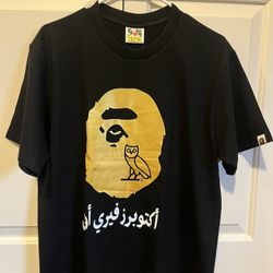 Bape X OVO Ape Head Tee