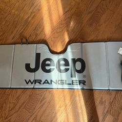 Sun Shade with Wrangler Logo