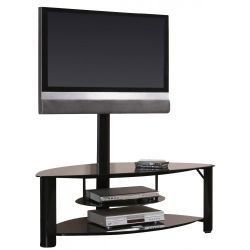Metal & Glass TV Mount Stand