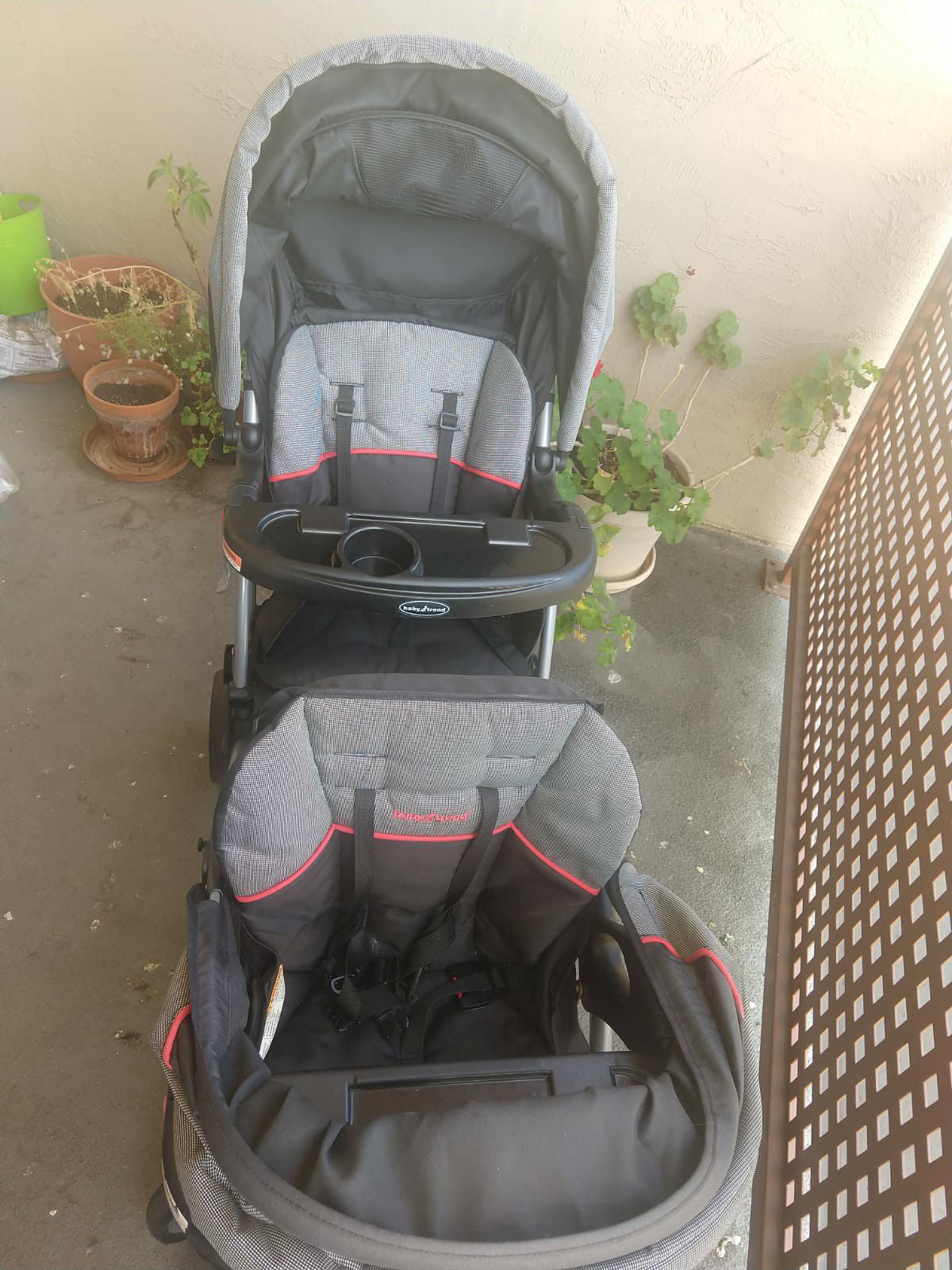 Baby trend twin stroller