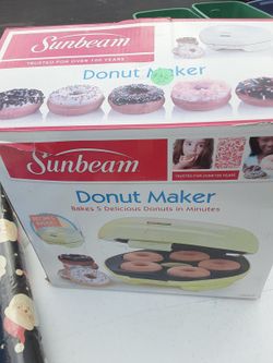Sunbeam Donut Maker