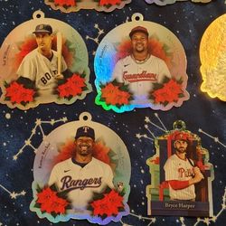 Topps Holiday Baseball Ornament Cards