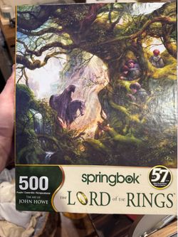 John Howe lord of the rings puzzle 500 piece