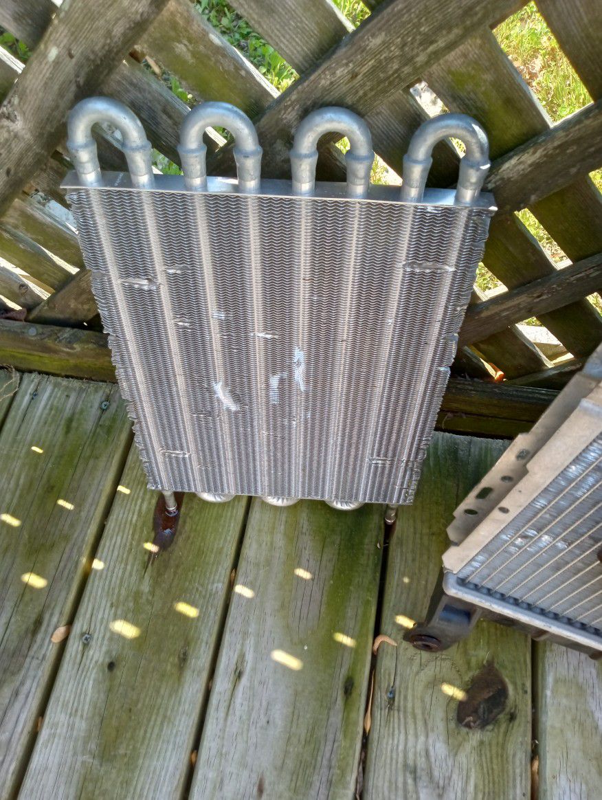 Transmission Cooler And Radiator With Electric Fan