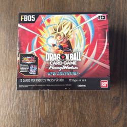 Dragon Ball Super Fusion World New Adventure FB05 Booster Box