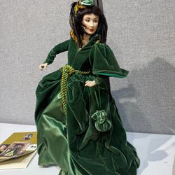 Vintage Franklin Heirloom Gone With The Wind Doll