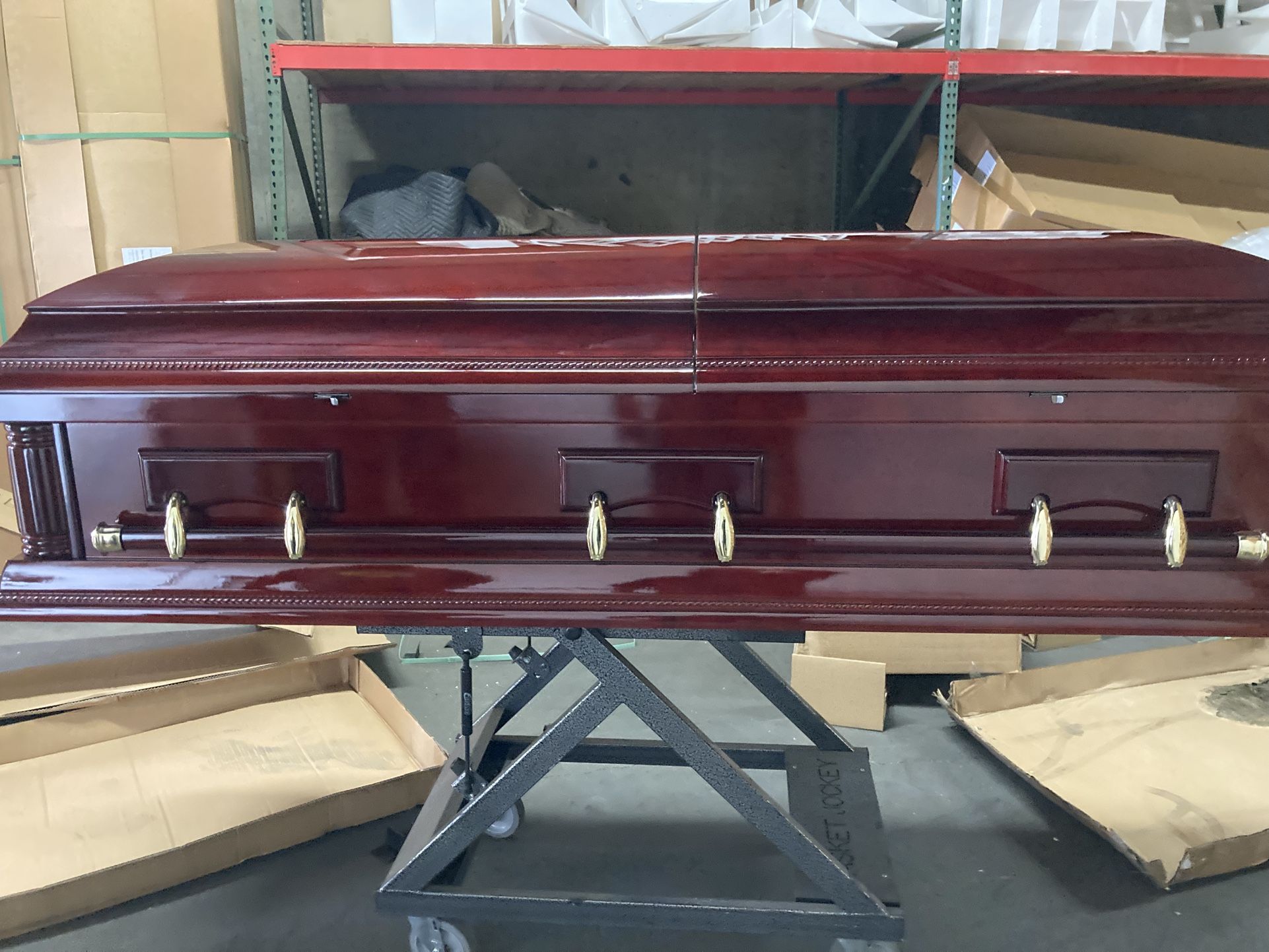 Halloween decoration brand new casket