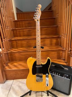 Fender MIM Ash Deluxe Telecaster w/ Fender Amp